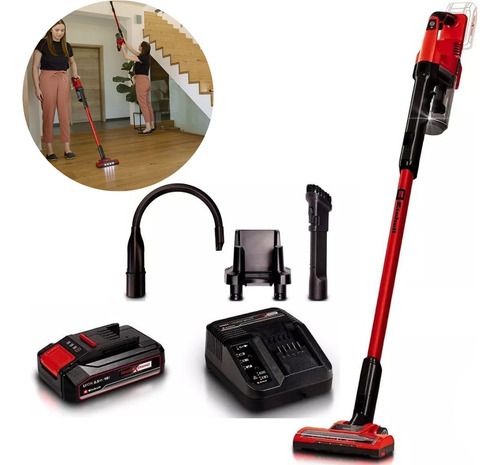 Aspiraradora Inalambrica Einhell 18v + Kit Cargador Bateria 