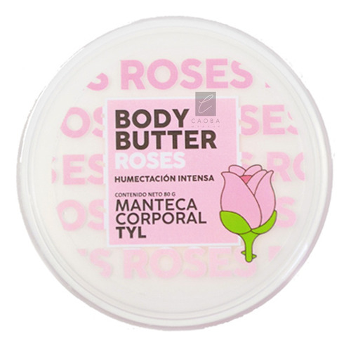 Manteca Crema Corporal Tyl Humectación Intensa Aroma Roses