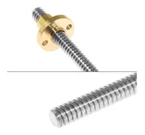 Comprar Tornillo Guia T8 8mm  40cms Paso 2mm Guia 2mm Cnc Router