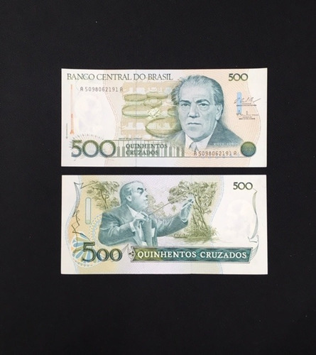 Brasil - 500 Cruzados - Año 1986 - P #212