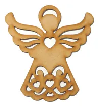 Comprar 30 Angelitos Bautismo Comunión Navidad Fibrofacil 5 Cm Alto