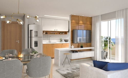 Imagem 9 de 11 de Lançamento Apartamento 1 Dormitório, Com Varanda Gourmet, Financiamento Direto Entrada R$24mil Ou Financiamento Bancário, Guilhermina Em Praia Grande! - Ap00808 - 70672025