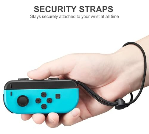 Pack De Grips Y Correas Para Joycon - Compatibilidad Switch