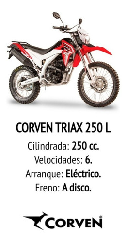 Corven Triax Txr 250cc L