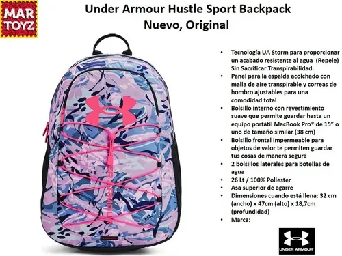 Mochila Under Armour UA Hustle Sport 