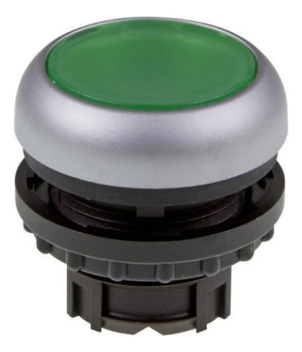 Boton M22-dl-g Operador Verde Ilum Rasante 22.5 Mm S/base 