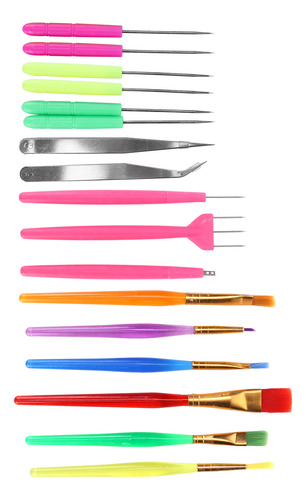 Set De 17 Utensilios Decorativos Para Fondant Para Tartas Y