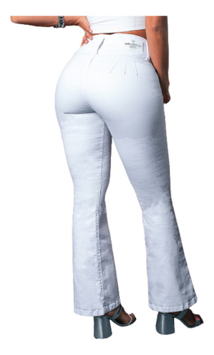 Jeans Elastizado Levanta Cola Push Up Calce Perfecto Oxford