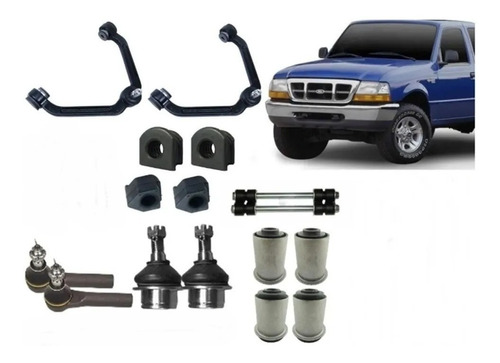 Kit Suspensão Dianteira Ford Ranger 1998 A 2004 - 