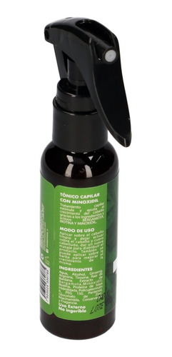 Imagen 4 de 4 de Tónico Capilar Bergamota Biotina Minoxidil 5% 60ml /sar