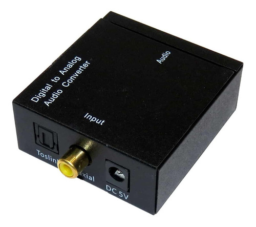 Convertidor De Audio Digital A Analógico Dig2x1/3.5mm Westor