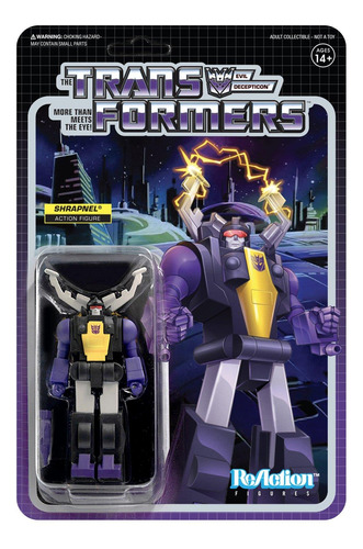 Transformers Reaction Wave 2: Shrapnel Decepticon Action