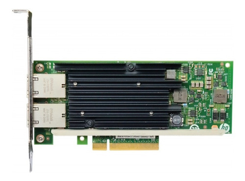Tarjeta De Red Hp Pci-e Express X8 2 Puertos 10 Gigabit + Lp