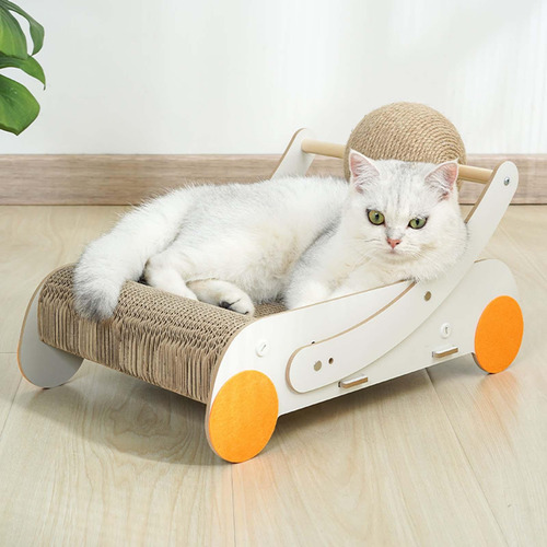 Rascador Para Gatos Con Bola, Protector De Muebles, Juguetes