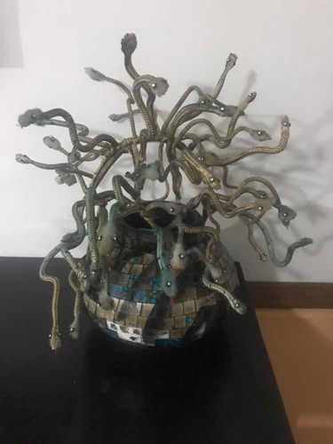 Vincha Casco Tocado De Medusa
