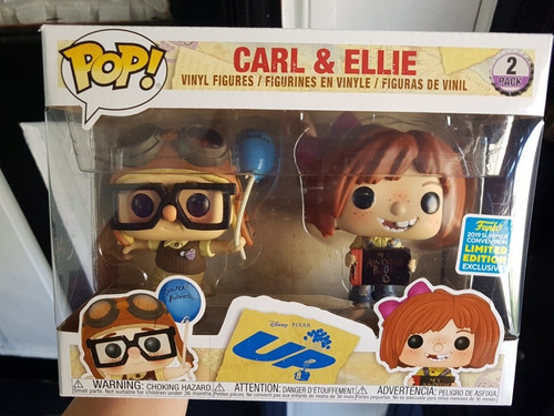 Funko Pop 2 Pack Carl & Ellie Up Disney Pixar