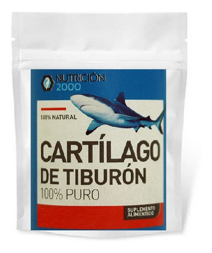 Imagen 1 de 1 de 1/4 Kg De Cartilago De Tiburon En Polvo
