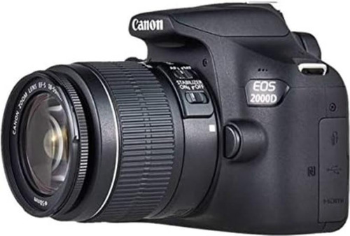 Câmera Digital Canon Eos 2000d (rebel T7) Slr Com Kit De Le