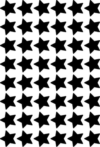 Vinilos Decorativos Trama Estrellas Círculos Triángulos