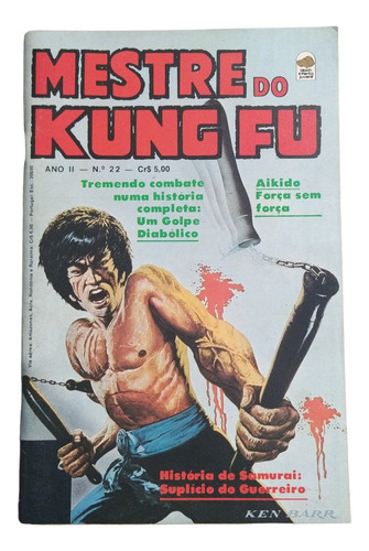 Gibi Hq Mestre Do Kung Fu Ed. Bloch Nº 22 - Anos 70 (Usado)