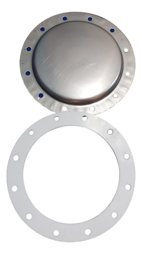 Empaque Teflón Con Diafragma Para Autoclave Puerta Abatible