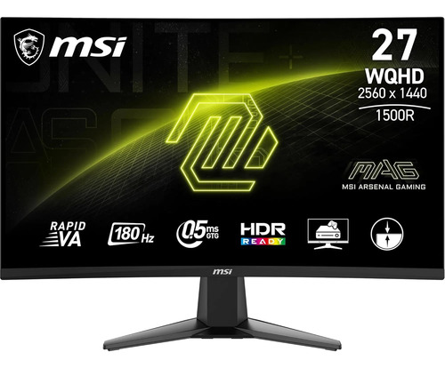 Monitor 27 Msi Mag 27cq6f 2k Wqhd 180hz 0.5ms