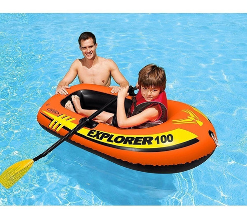 Bote Inflable Intex Para Canotaje Explorer Piscina Agua