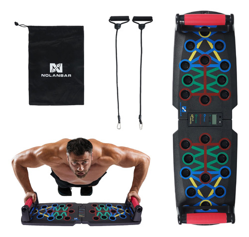 Juego De Tablas Push Up Con Bandas De Resistencia