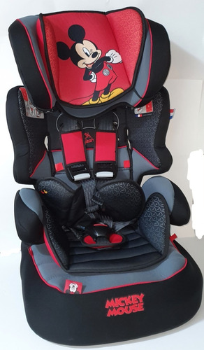 Imagen 2 de 4 de Autoasiento Silla De Auto Beline Disney Mickey Niños 9-36 Kg