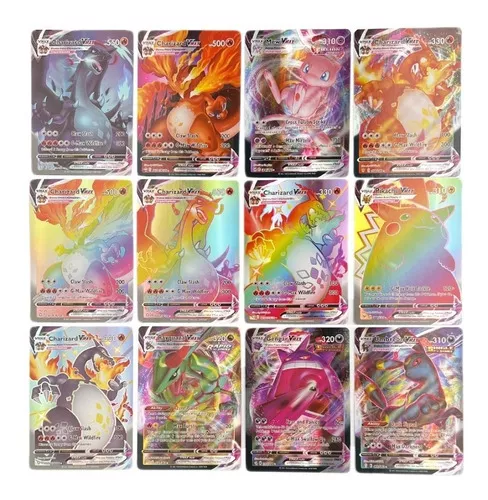 Cartinhas Pokémon, cartas tcg, cartas Pokémons lote carta pokemon -  Personal Game Toys