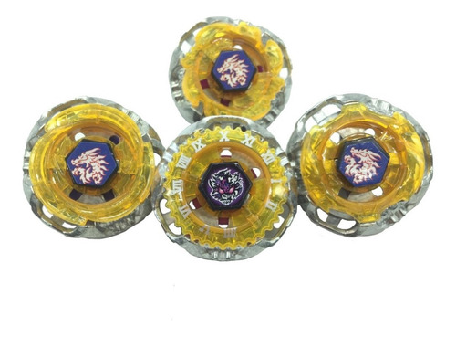 Kit 4 Beyblade Metal Wind Com Arena Pião Sortidos S234