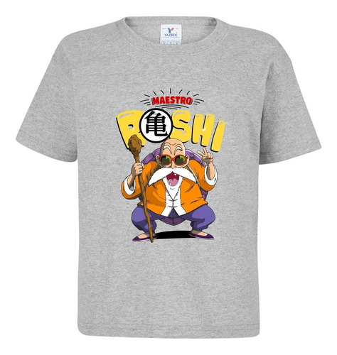 Playera Maestro Roshi Dragon Ball Para Niña Y Niño