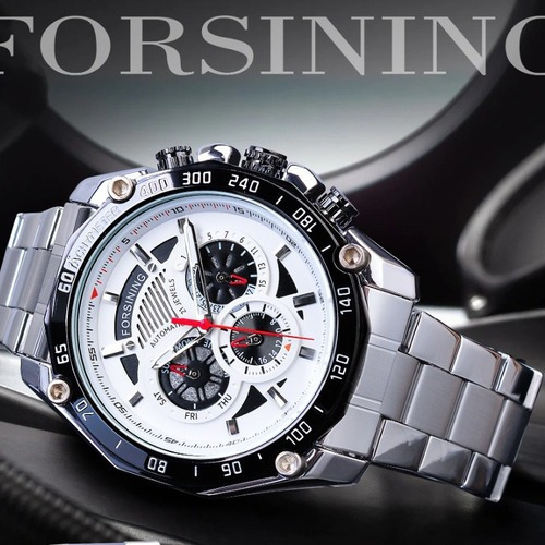 Reloj De Pulsera Mecánico Automático Forsining Fashion