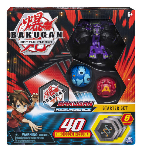 Bakugan, Juego De Iniciacion De Battle Brawlers Con Criatura