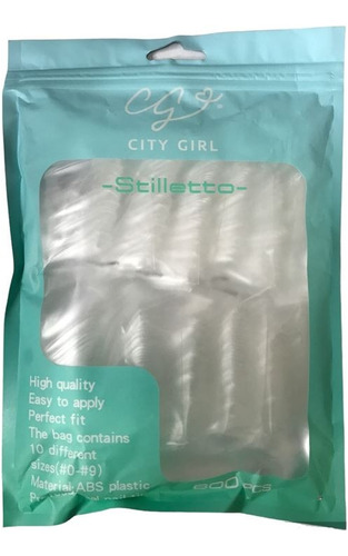 Tips Para Soft Gel Y Press City Girl X600 Prelimada Original