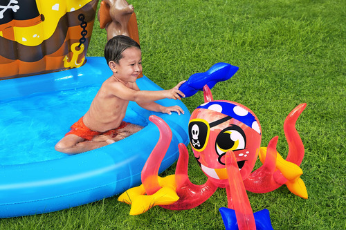 Centro De Juegos Acuático Splash Pool Para Niños 3 En 1