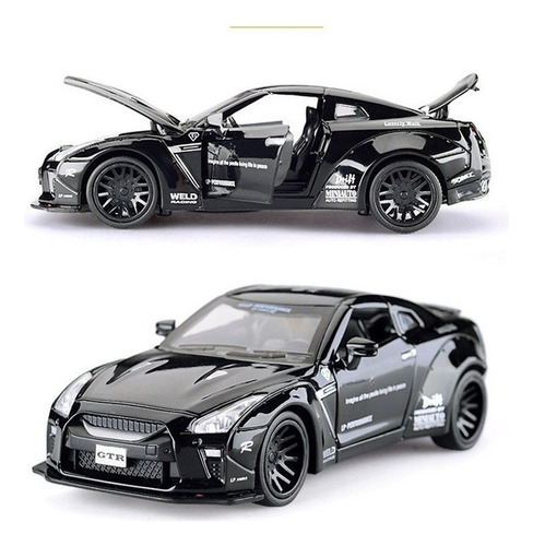 Maqueta Gtr Negra Escala 1:32 .