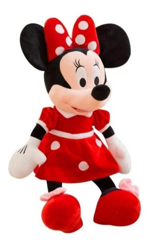 Minnie Mouse De Peluche Rosa Roja Gigante