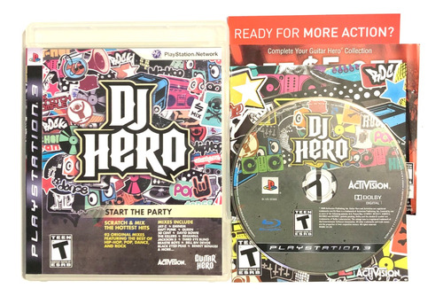 Dj Hero 1 - Juego Original Para Playstation 3