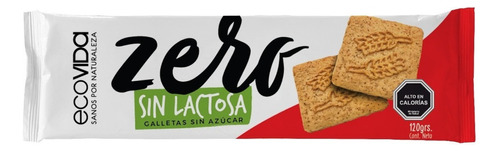 Galleta Zero Diet, Ecovida, Sin Azúcar, Vegana