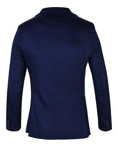 Imagen 3 de 4 de Sacos De Hombre Entallados Satinados De Vestir Slim Import