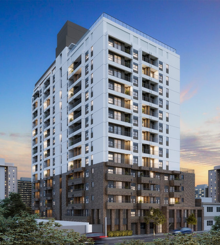Imagem 18 de 22 de Studio 27m² 351.000 -moema A 600m Do Metro Moema