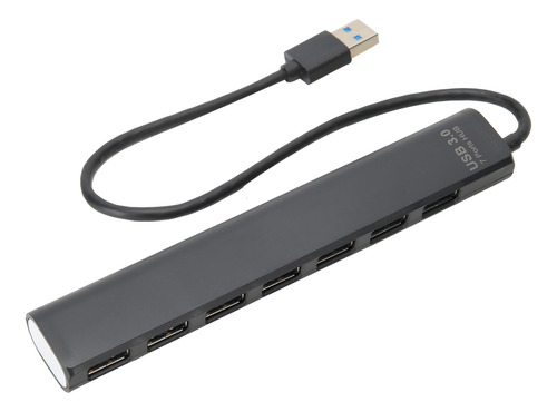 Divisor De Transmissão De Alta Velocidade Usb 3.0 Preto 7 Em