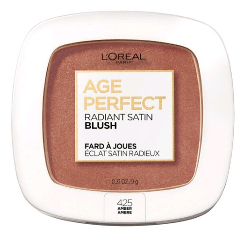 Rubor Radiant Satin Age Perfect De L'oreal Tono Del Maquillaje 425