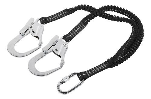 Arnés Seguridad Gancho Doble De 80-140cm Para 25kn Tracción