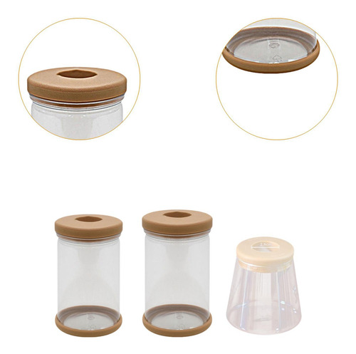 Floreros Hidropónicos Portátiles De 3 Piezas Para Cocina