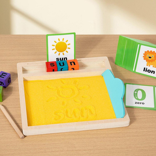 Bandeja De Escritura De Arena Para Escribir Cartas Y Número