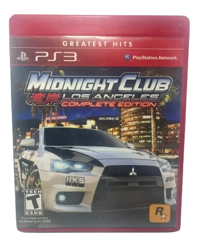 Jogo Midnight Club Los Angeles Complete Edition - PS3 - Loja Sport Games