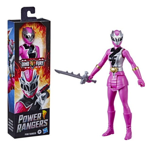 Power Rangers Dino Fury Pink Ranger 30cm