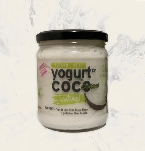 Yogurt De Coco Natural Con Probioticos 470g